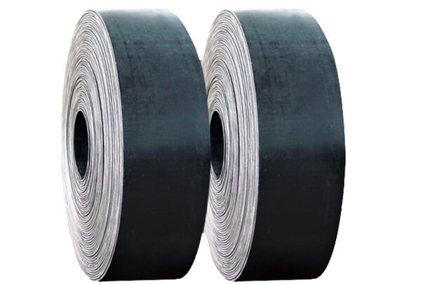 Slitting rubber belt